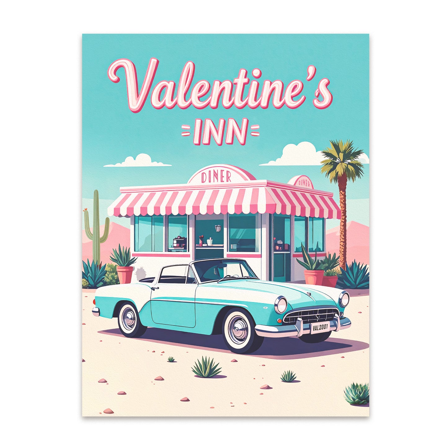 Valentine's Inn Canvas