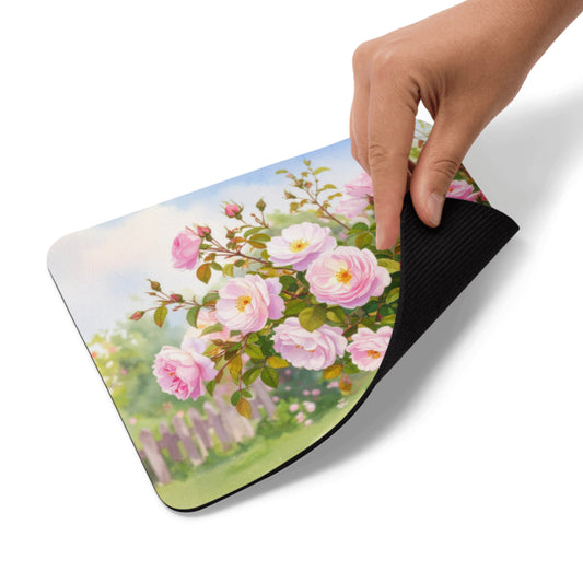 Rose-bush Mouse Pad