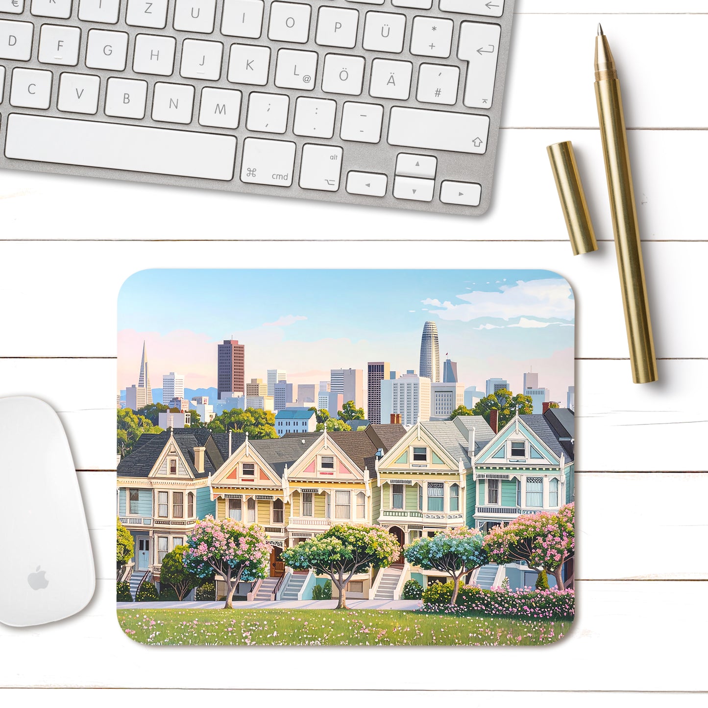 'Painted Ladies' Mousepad