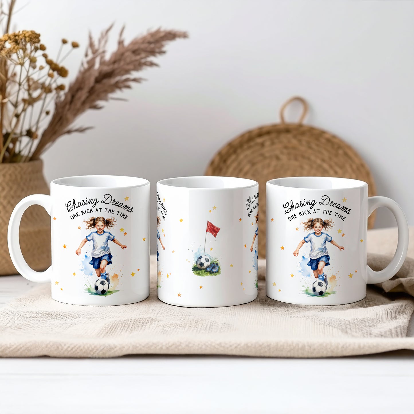'Chasing Dreams' - Girl - Ceramic Mug
