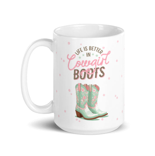 Cowgirl Boots Mug