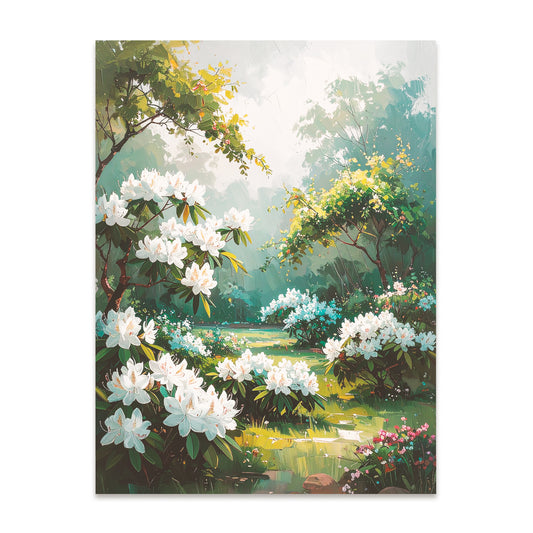 Rhododendron Canvas