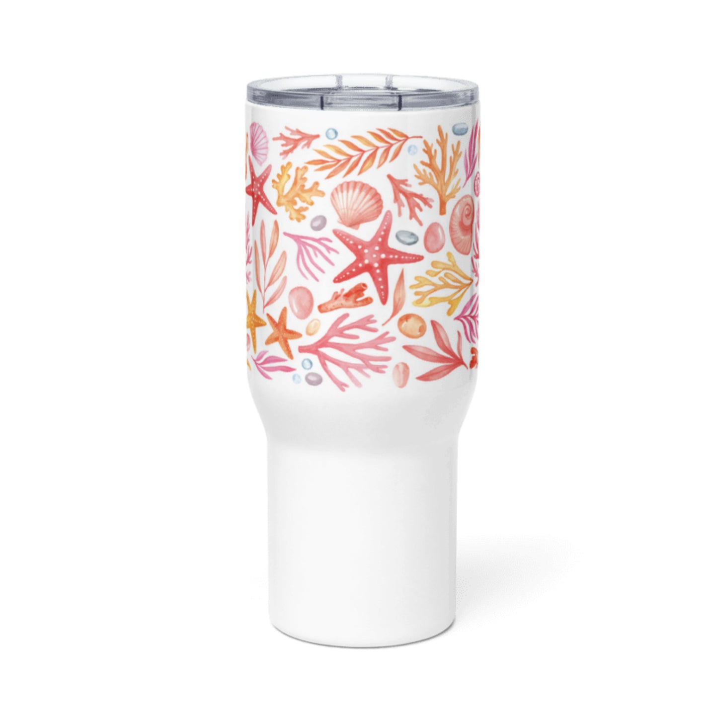 Coral Travel Mug